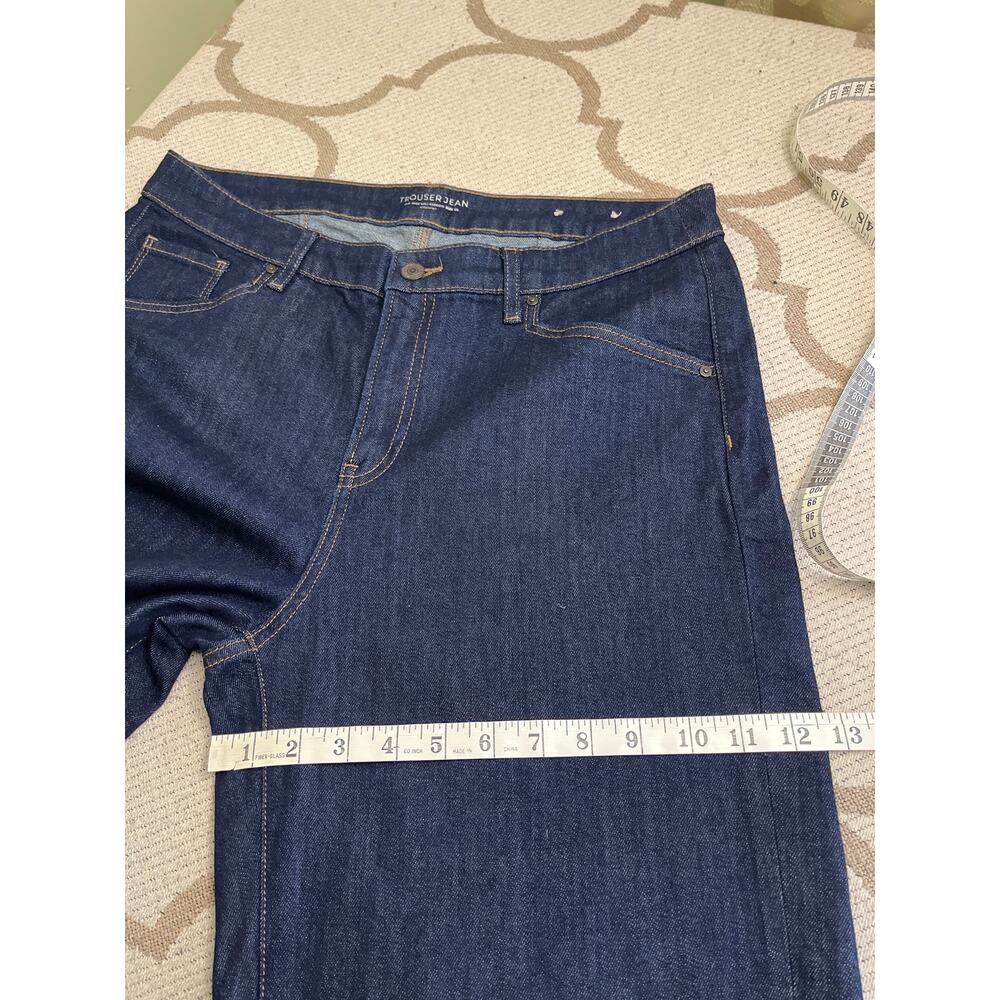 Chico’s Trouser Jean Wide Leg Dark Wash Jeans, size US 12/ Chicos size 2 - Picture 9 of 13